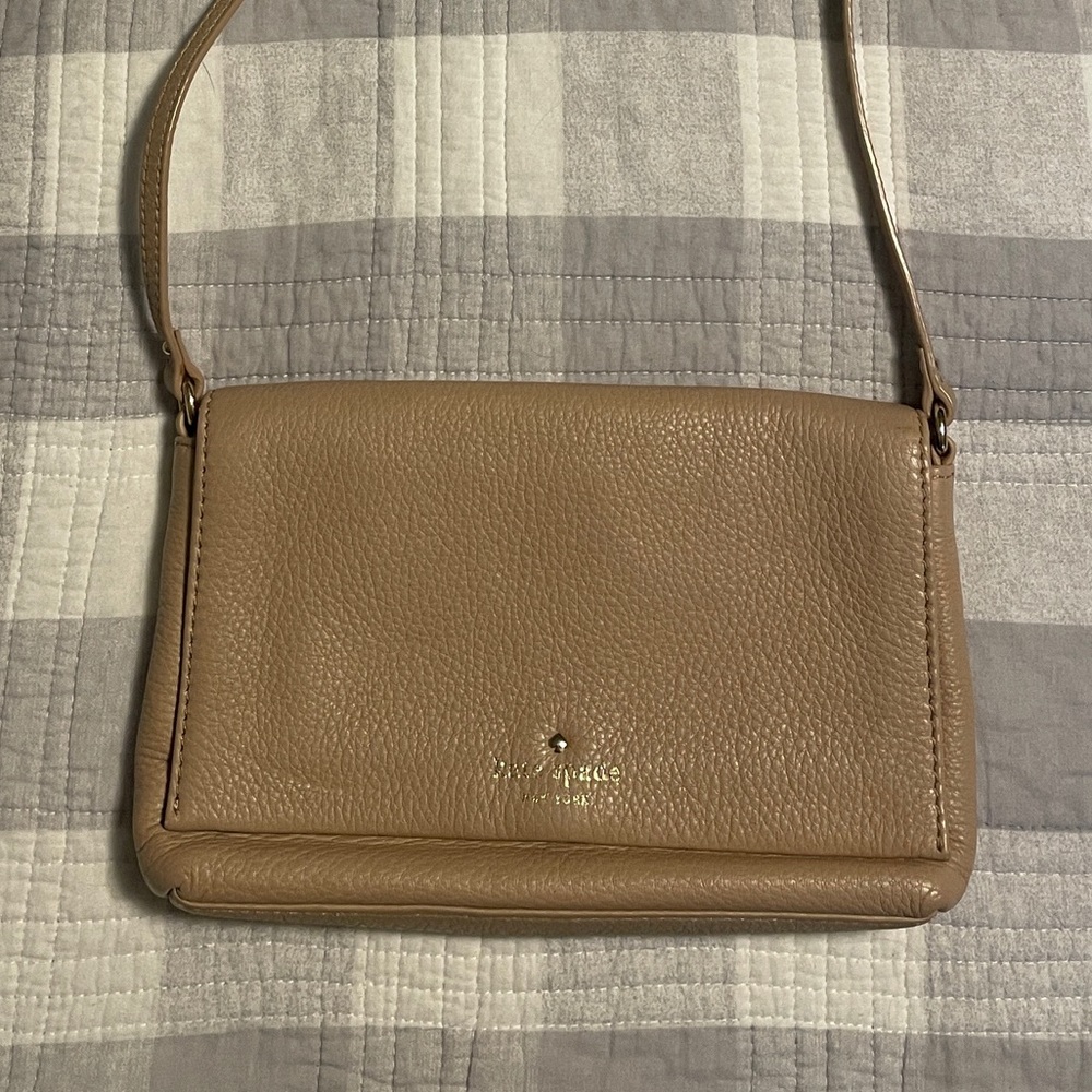 Kate Spade Nude/ Tan Crossbody Bag